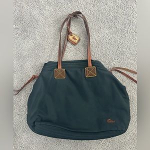 Dooney & Bourke Nylon Shopper Tote in Navy
